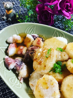 長芋とタコのあんかけ風-レシピのメイン写真