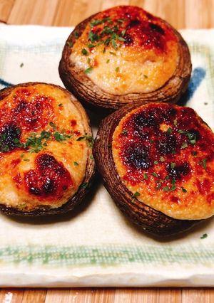 椎茸とエリンギの明太マヨネーズ焼き-レシピのメイン写真