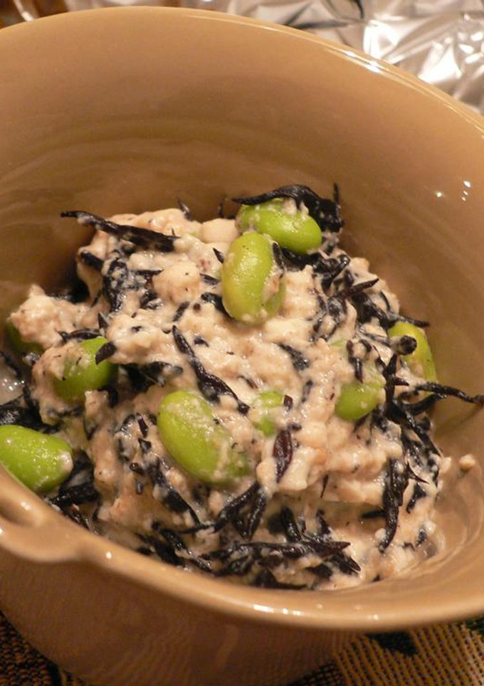 ひじきと枝豆の白和え-レシピのメイン写真