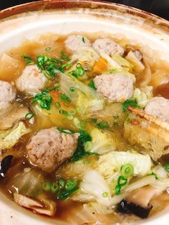 春雨入り肉団子と白菜の中華スープ-レシピのメイン写真