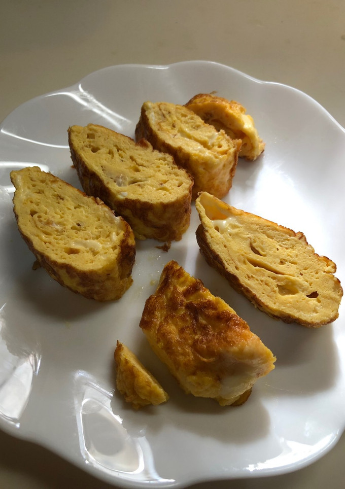 チーズとマヨで美味しいふわふわ卵焼き-レシピのメイン写真