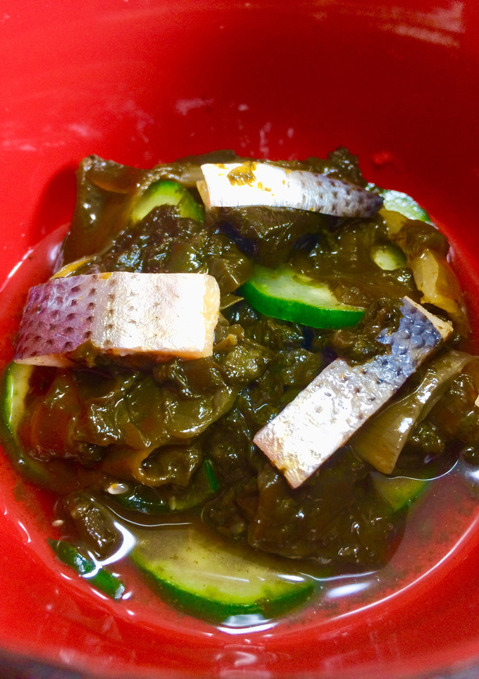 小肌入りわかめときゅうりの酢の物-レシピのメイン写真