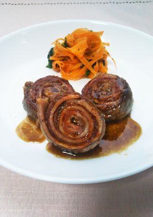 牛肉のベーコン巻き♪ラクチン旨ステーキ-レシピのメイン写真