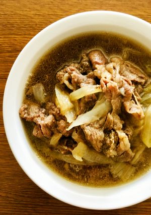 炊飯器で簡単！誰でも出来ちゃう牛丼の具-レシピのメイン写真
