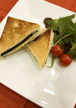 海苔とチーズのマーマレードサンド-レシピのメイン写真
