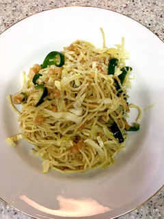 千切りキャベツの残りでズボラ塩焼きそば-レシピのメイン写真