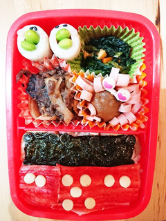 幼稚園のお弁当第26段!!ミキミニいなり-レシピのメイン写真