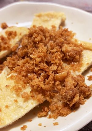 油揚げ 生おからそぼろ のせ-レシピのメイン写真