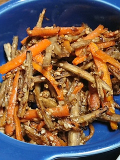 胡麻味噌きんぴらごぼう-レシピのメイン写真
