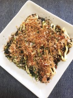 ホットサンドメーカー(直火)でお好み焼き-レシピのメイン写真