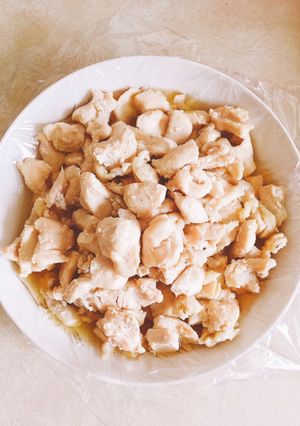 レンジで作る鶏胸肉のうま煮(お弁当の具)-レシピのメイン写真