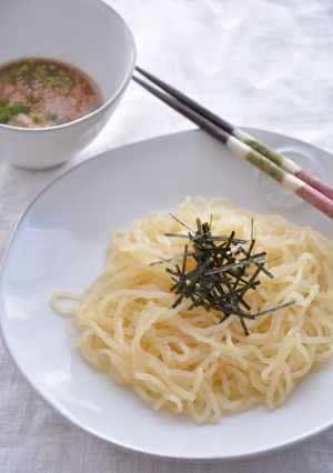 こんにゃく麺でダイエットつけ麺-レシピのメイン写真