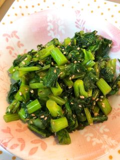 菜の花の油炒め-レシピのメイン写真