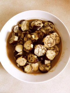 レンジで作るナスの味噌煮(お弁当の具)-レシピのメイン写真