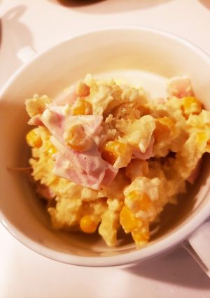 電子レンジで◎コーンポテトサラダ-レシピのメイン写真