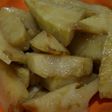 タケノコをオイスターだけで炒めたよ