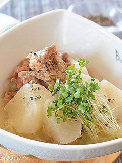 牛すじ肉と大根のスープ煮・ペパーが決め手-レシピのメイン写真