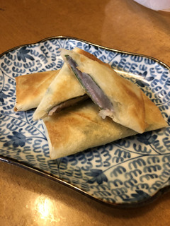 梨と生ハムの春巻き-レシピのメイン写真