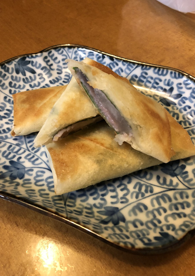 梨と生ハムの春巻き-レシピのメイン写真