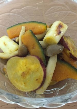 秋野菜の焼きびたし-レシピのメイン写真