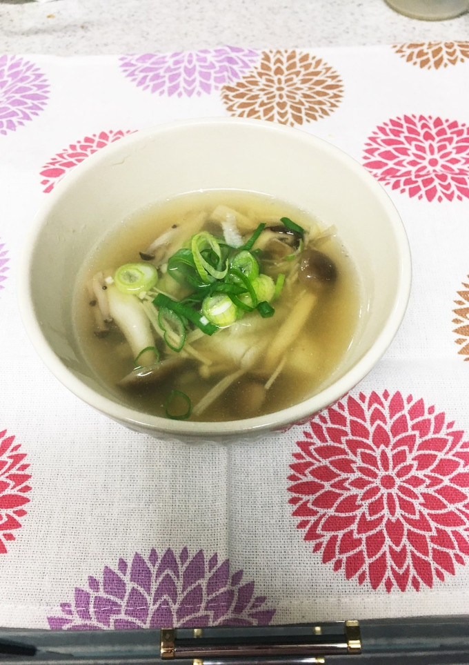 長芋ときのこのスープ-レシピのメイン写真