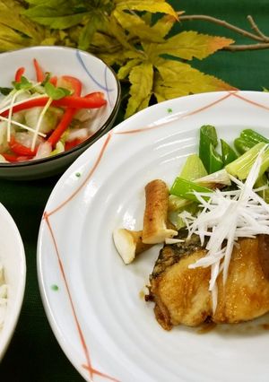 ぶりの中華風照り焼き（健康食）-レシピのメイン写真