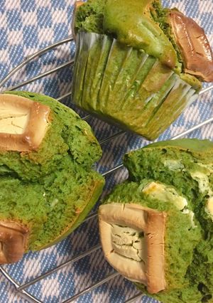 絶対旨い！抹茶ホワイトチョコマフィン-レシピのメイン写真
