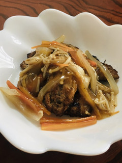 サンマの竜田揚げ野菜あんかけ-レシピのメイン写真