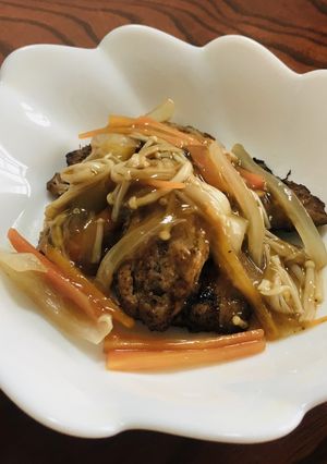 サンマの竜田揚げ野菜あんかけ-レシピのメイン写真