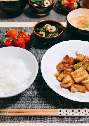 鶏肉と長ねぎの甘辛焼き-レシピのメイン写真