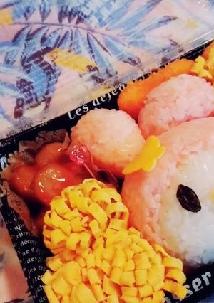 マイメロディ♪♪キャラ弁♪♪-レシピのメイン写真