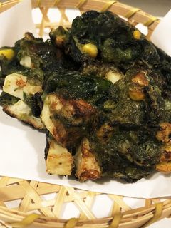 ワカメの磯辺揚げ-レシピのメイン写真
