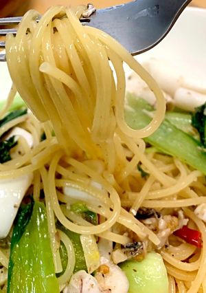 剣先イカのペペロンチーノ-レシピのメイン写真