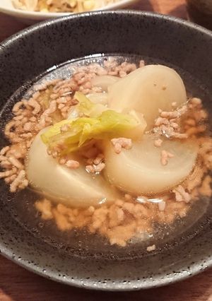 とろっとろ♪蕪のそぼろ煮-レシピのメイン写真
