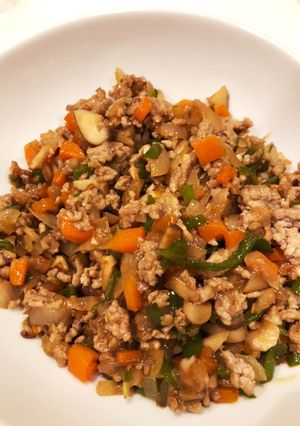 時短おかず☆野菜たっぷり青椒肉絲風-レシピのメイン写真