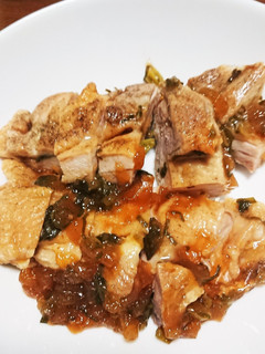 鶏肉のレモンねぎ醤油照り焼き。-レシピのメイン写真