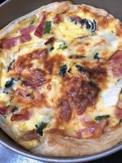 簡単!生クリームを使わないキッシュ-レシピのメイン写真