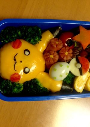 ピカチュー弁当-レシピのメイン写真