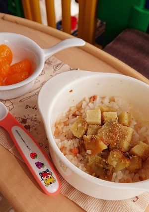 離乳食☆ズボラシャケイモ混ぜ飯☆-レシピのメイン写真