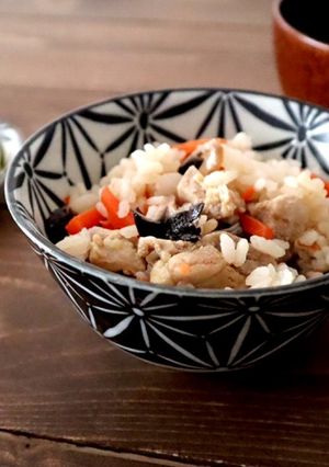 鶏肉と舞茸の味ごはん-レシピのメイン写真