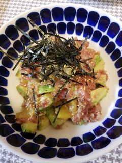 アボカドのマグロとろたく和え-レシピのメイン写真