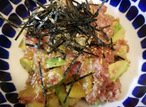アボカドのマグロとろたく和え-レシピのメイン写真