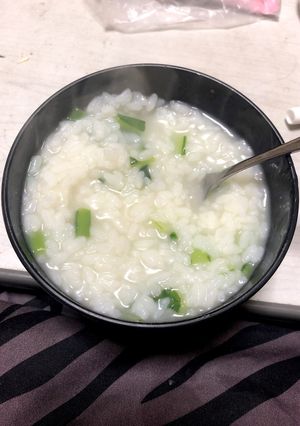 チンゲン菜のお粥-レシピのメイン写真