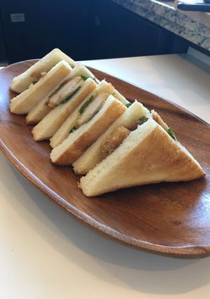 梅しそチキンカツサンド-レシピのメイン写真