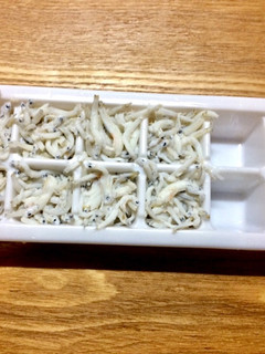 【離乳食】しらす 保存(冷凍)-レシピのメイン写真