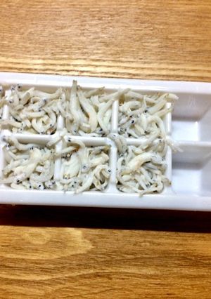 【離乳食】しらす 保存(冷凍)-レシピのメイン写真
