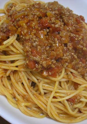母の味☆定番ミートソーススパゲティー♪-レシピのメイン写真