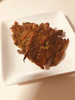残り物きんぴらごぼうで♫米粉のかき揚げ-レシピのメイン写真