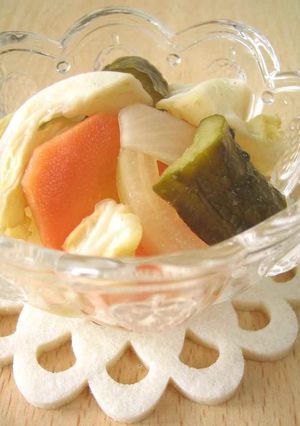 レンジで簡単♪マイルドピクルス-レシピのメイン写真