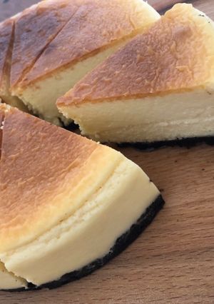 濃厚 スタバ風 ニューヨークチーズケーキ-レシピのメイン写真